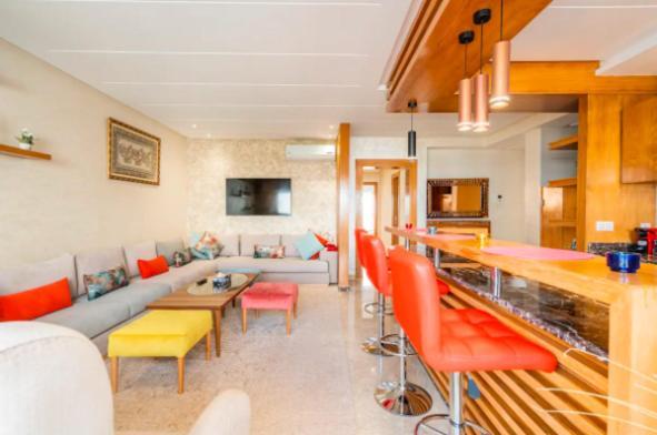 Appart 100 M2 Haut Standing En Bord De Mer Casablanca Ngoại thất bức ảnh
