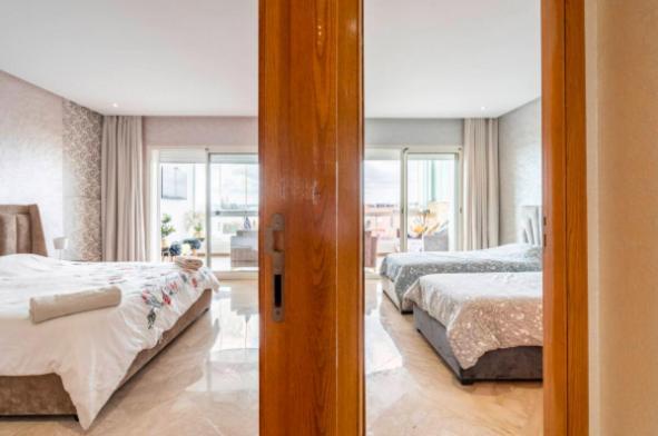 Appart 100 M2 Haut Standing En Bord De Mer Casablanca Ngoại thất bức ảnh